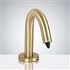 Dijon Hand Free Deck Mount Soap Dispenser In Satin Brass Finish